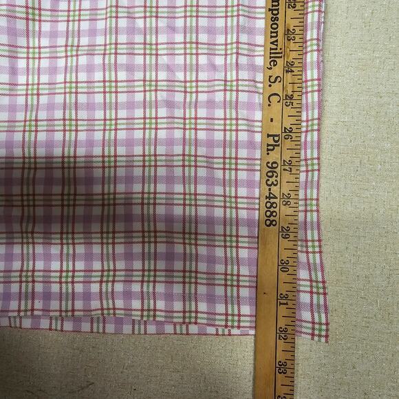 Forever 21+ Womens 1X Pink Plaid Elastic Waist Wide Leg Cargo Academia NWT - Picture 12 of 13